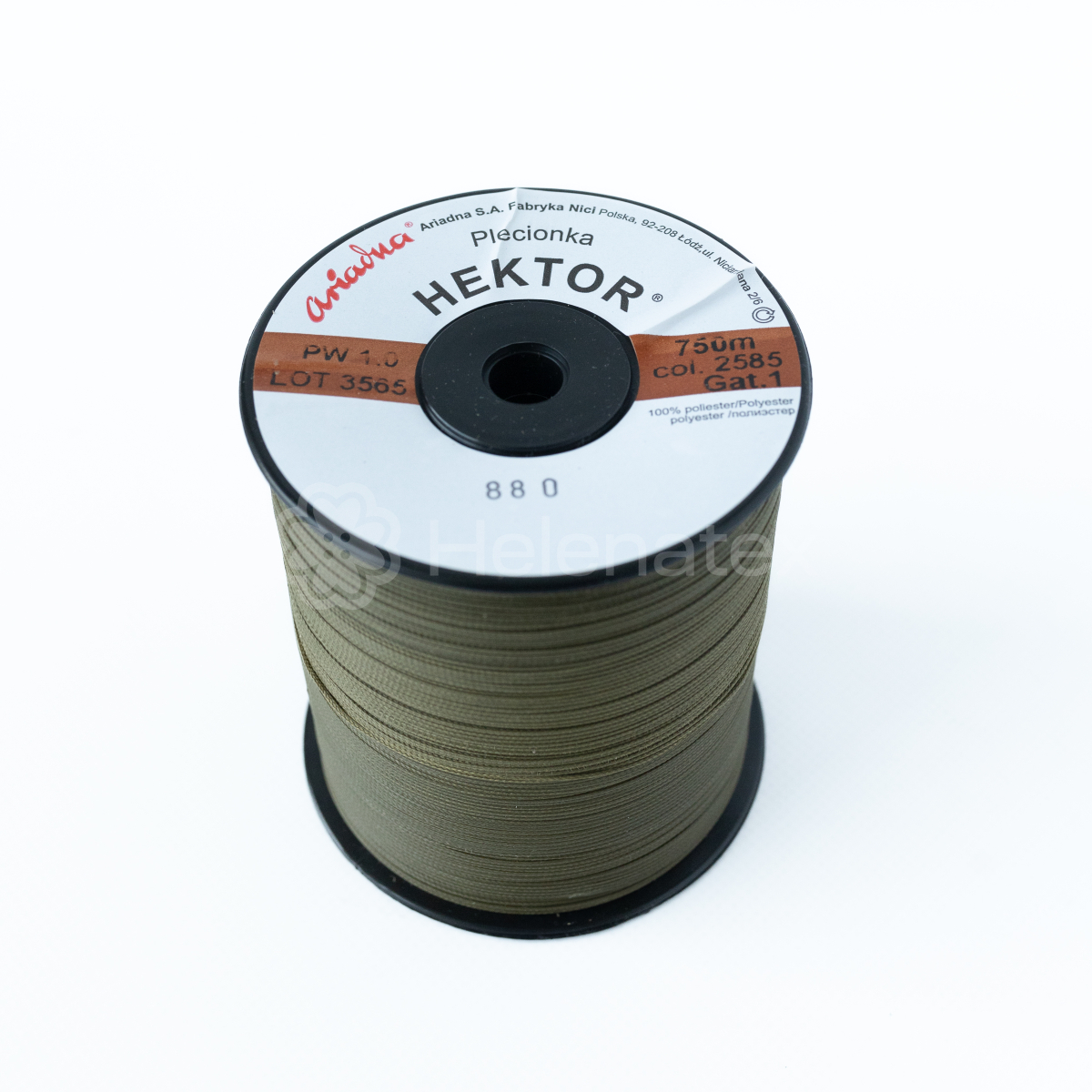 Вощена плетена нитка HEKTOR 1,0 / 750 м (col. 2585)