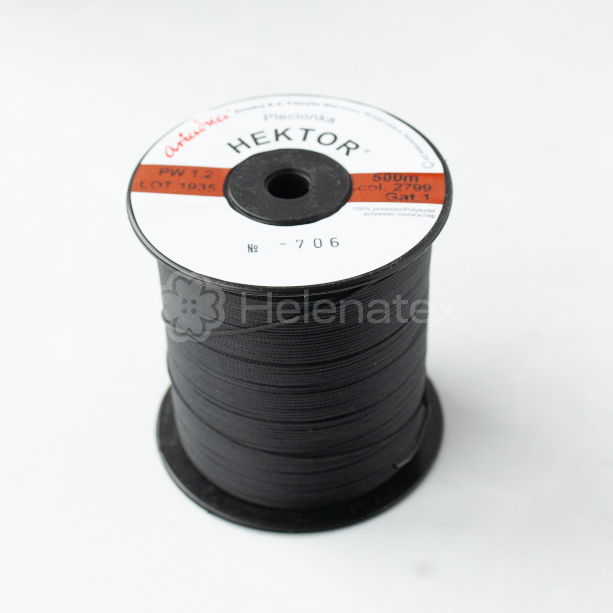 Плетена вощена нитка HEKTOR 1,2 / 500 м (col. 2799)