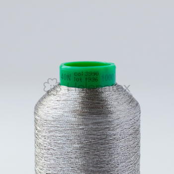 Люрекс нитка для машинної вишивки IrisMet 40N, 1000 м (col. 3990). Фото 2