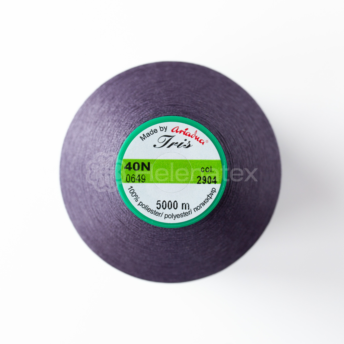 Нитка для машинної вишивки IRIS 40N (col. 2904). Фото 2