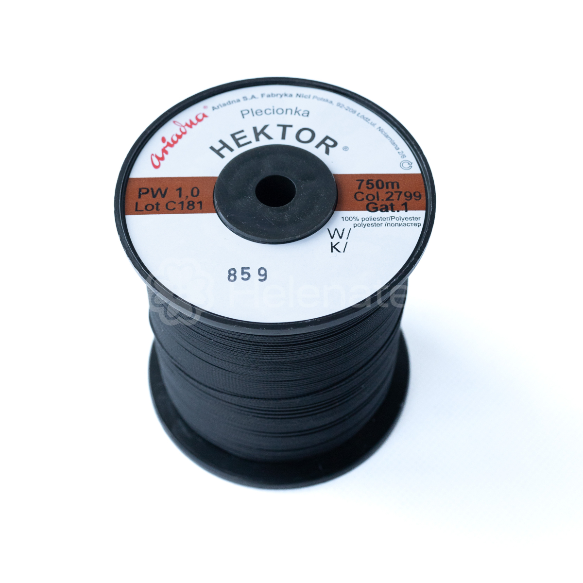 Вощена плетена нитка HEKTOR 1,0 / 750 м (col. 2799)
