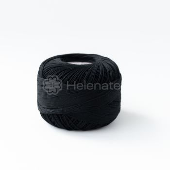 Кручена нитка для вʼязання гачком Ada 15,  50 g (col. 0099). Фото 3