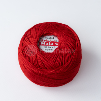 Нитка для рукоділля Maja 5, 50 g (col. 0344)
