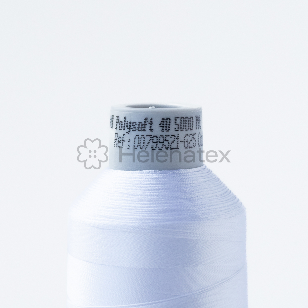 Поліестрова нитка для машинної вишивки POLYSOFT 40 (col. 010). Фото 2