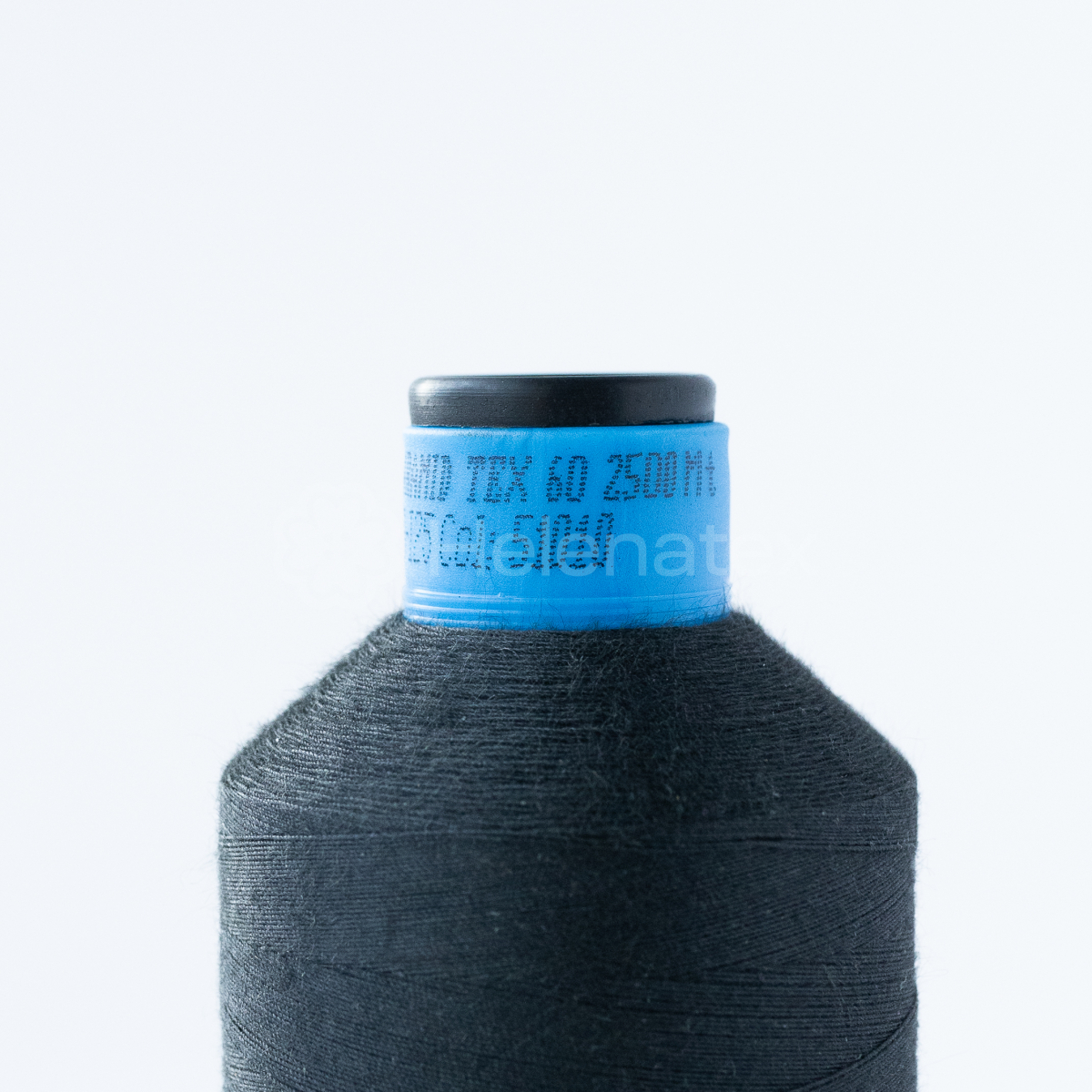 Вогнестійка кевларова нитка Durak Fire Safe P-Aramid 60 tex до 500°C (чорний), 2500 м. Фото 2
