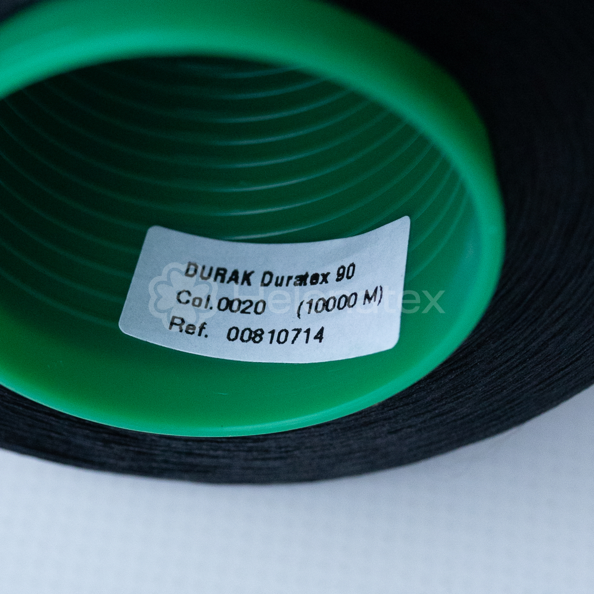 Текстурована нитка Duratex 90, 10000 м, чорна (col.0020). Фото 2