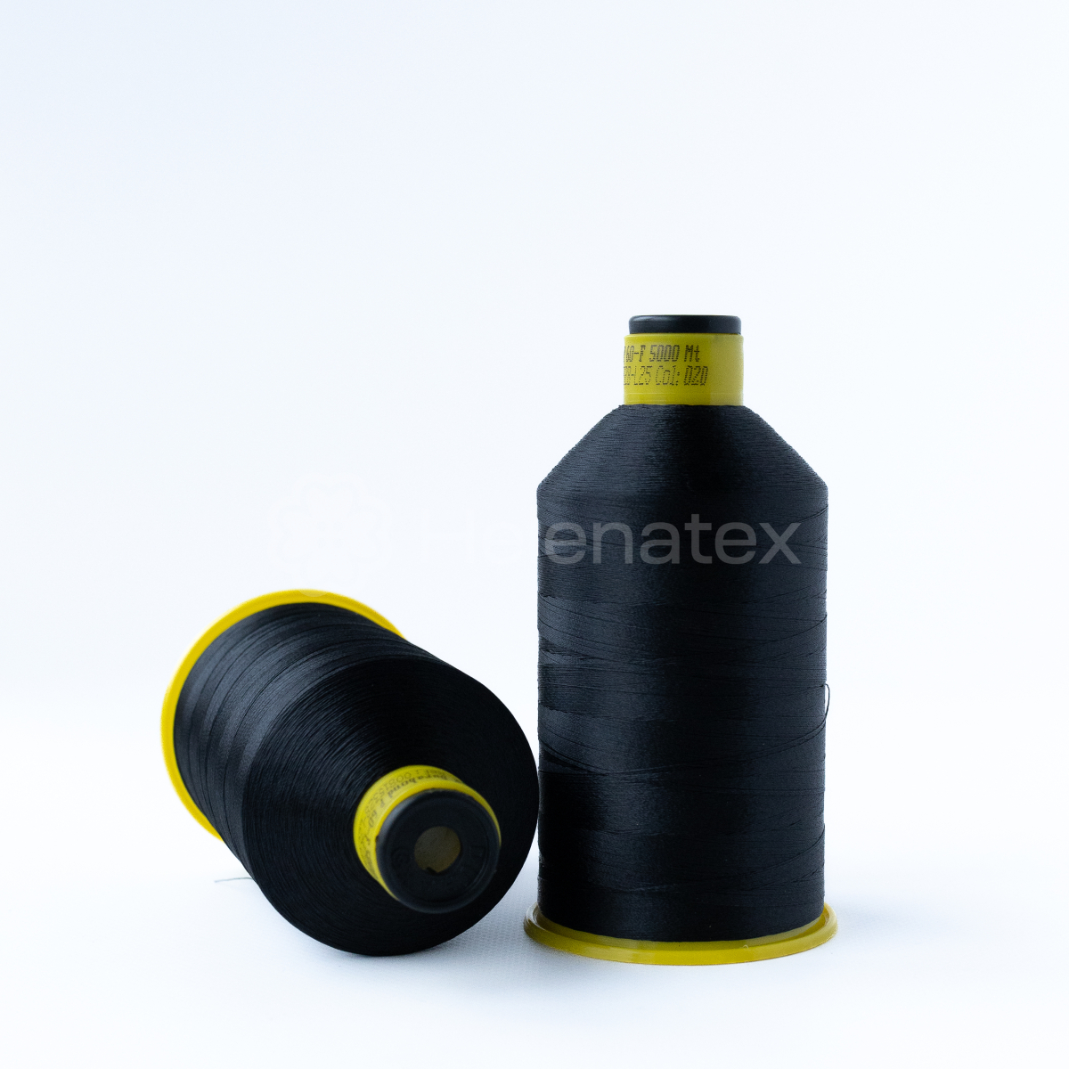 Армована надміцна нитка Durabond P 60-F, 5000 м, чорна (col. 020)