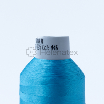 Поліестрова нитка для машинної вишивки POLYSOFT 40 (col. 446). Фото 2