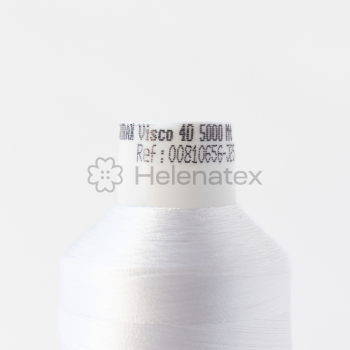 Нитка з віскози для машинної вишивки VISCO 40 (col. 010). Фото 2