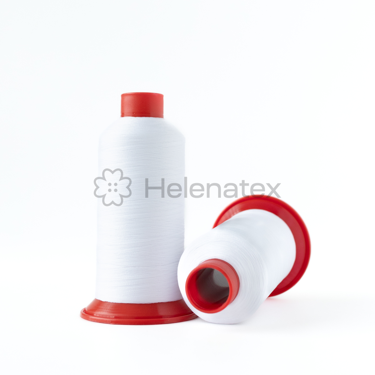 Високоеластична нитка Duraflex 120, 3000 м, біла (col. 0010)